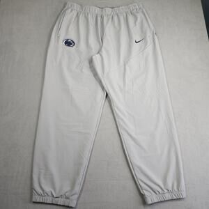 Penn State Nittany Lions Nike Onfield Joggers Mens XXL Athletic Comfy Gray Lined
